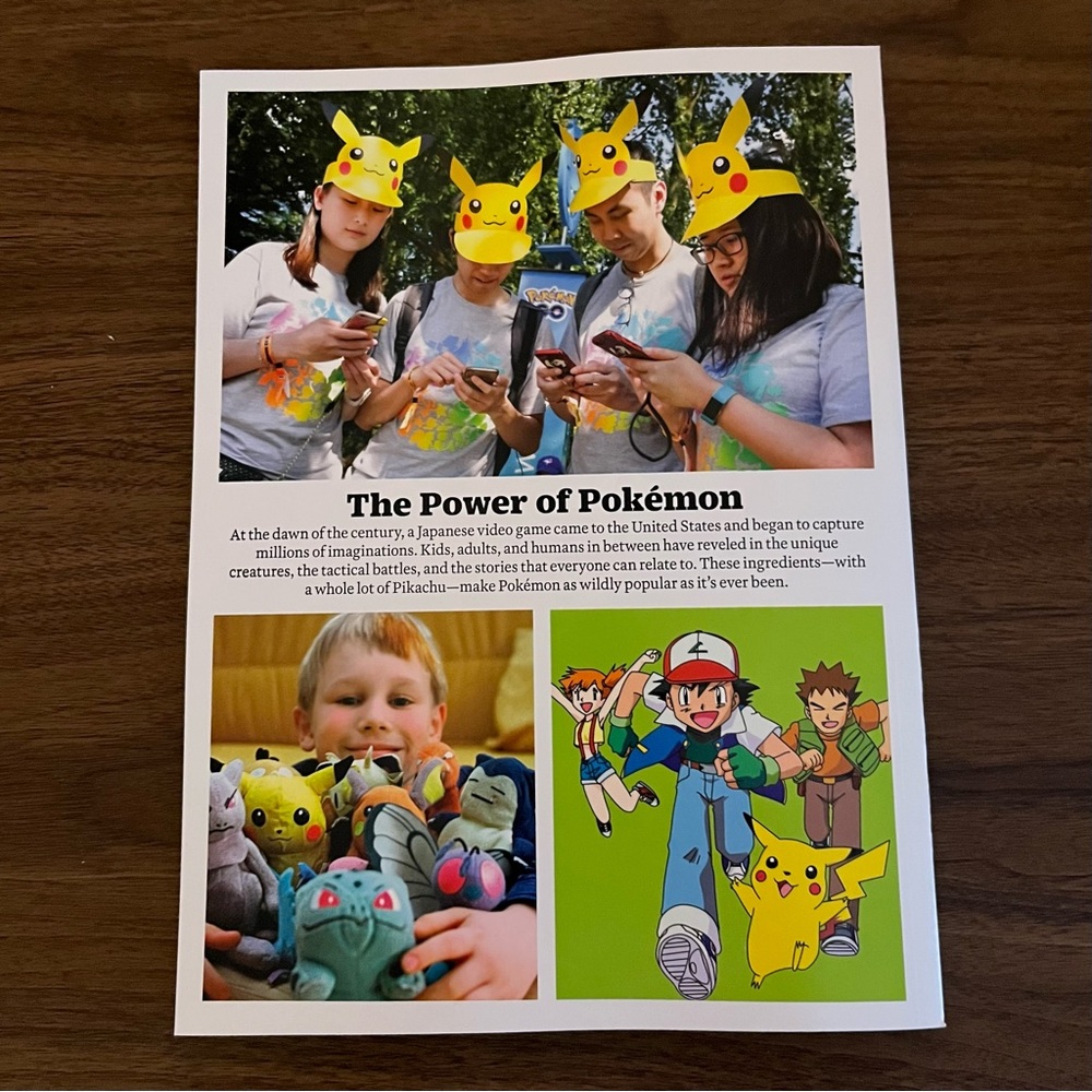 Time Magazine Pokémon Pikachu Special Edition 2025 - Picture 3 of 4